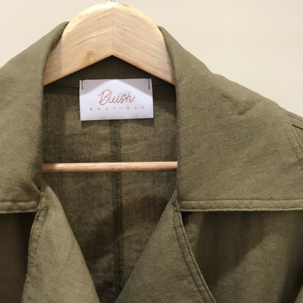Blush Boutique | Linen Jacket - Picture 2 of 6